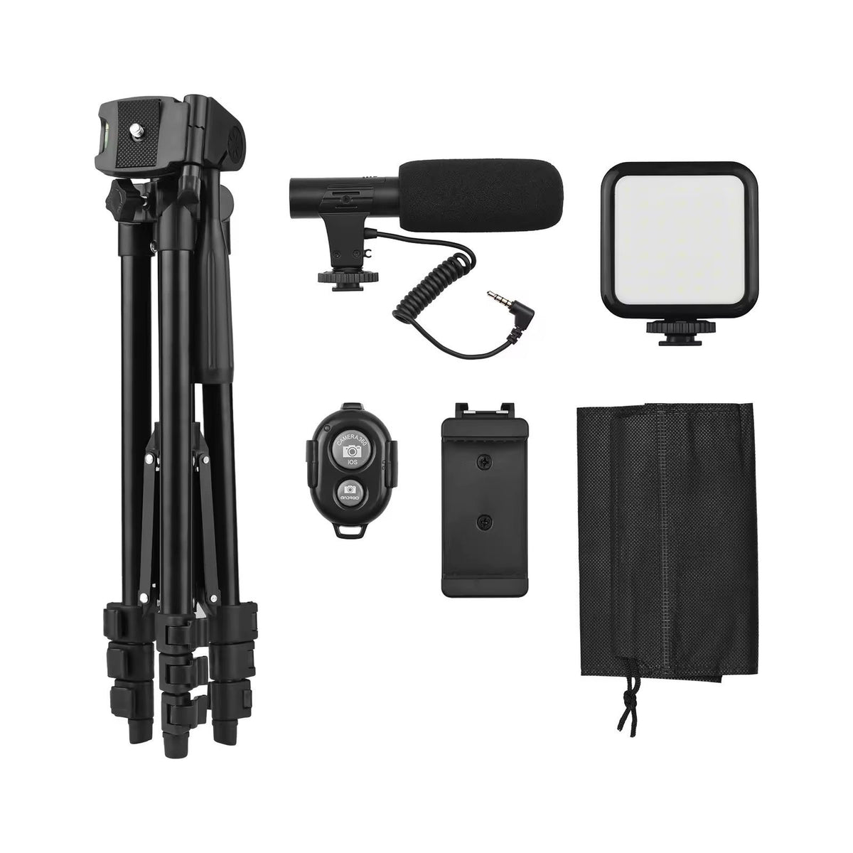 Vlogging kit with Tripod stand
