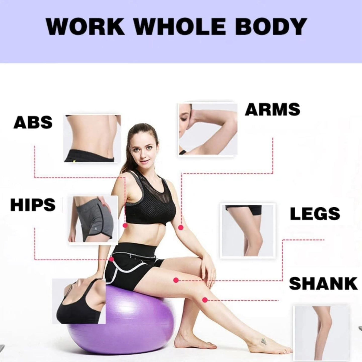 ANTIBURST YOGA BALL
