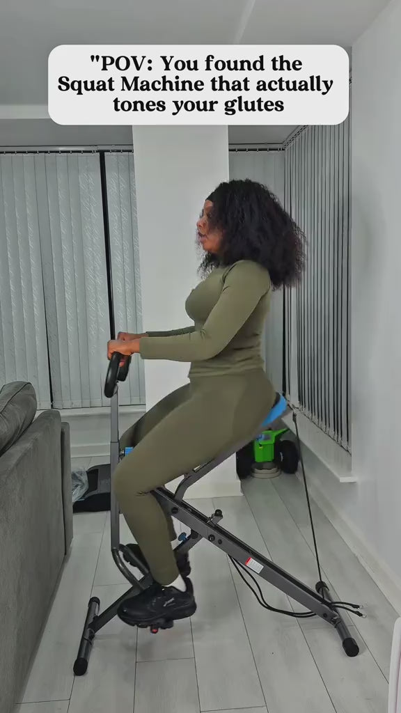 SQUAT MACHINE FOR GLUTES.